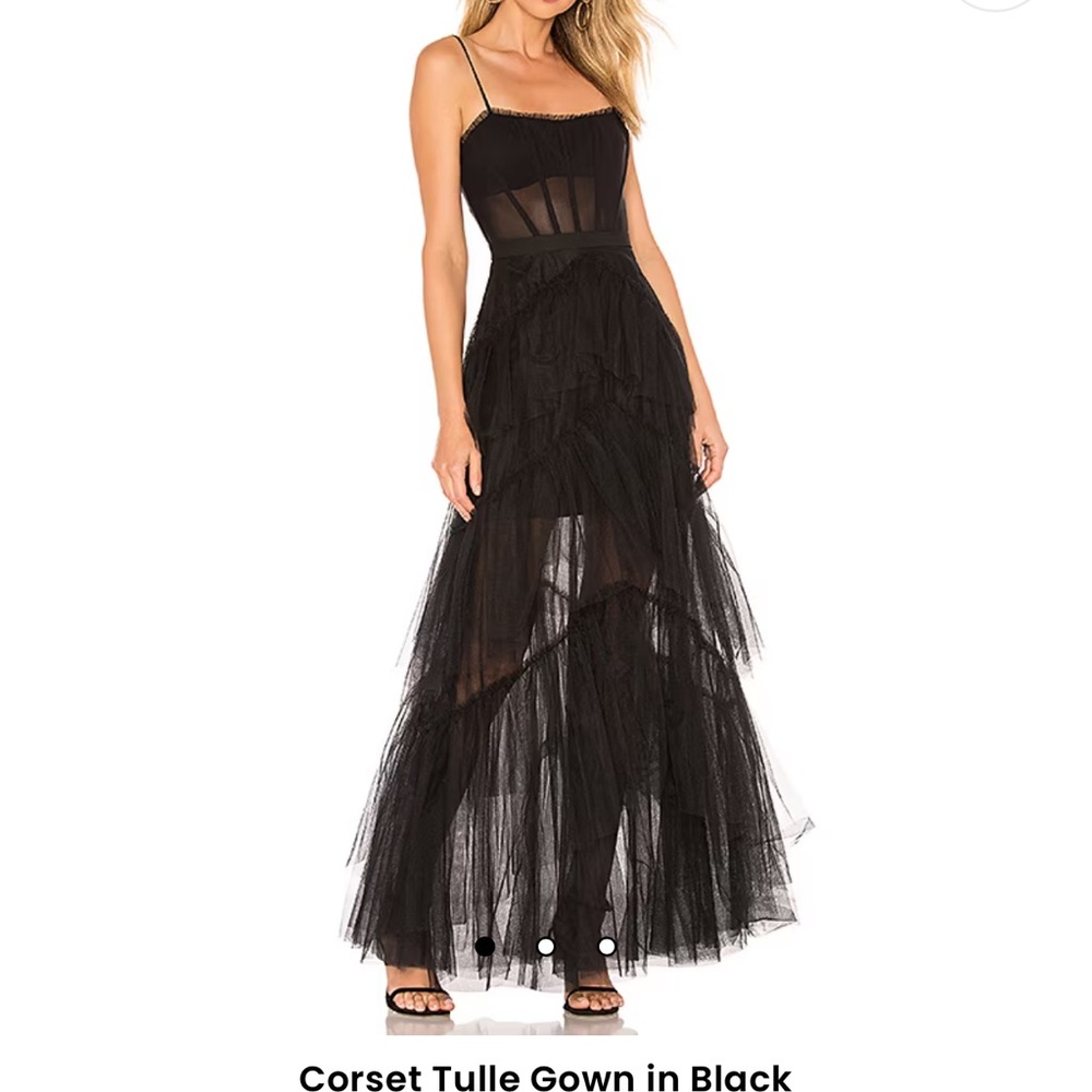 BCBGmaxazria Oly tiered ruffle dress size 12